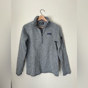 Patagonia fleece half zip woman’s